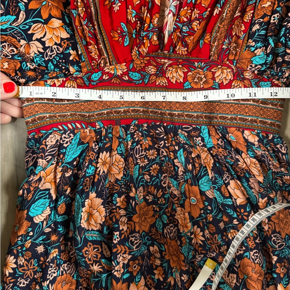 Baltic Born Multicolor Floral Maxi Dress - Picture 10 of 16